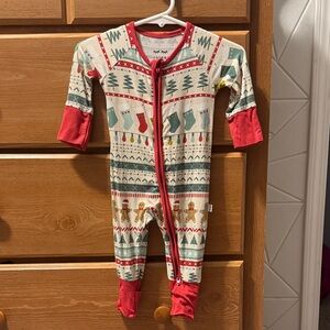 Little Sleepies Holiday Zippy